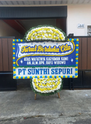 Papan Bunga Duka di Kasomalang