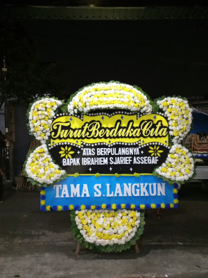 Papan Bunga Duka di Kasomalang